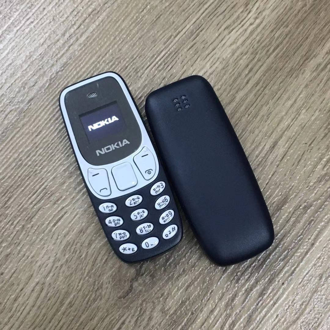 (BLACK)NOKIA 3310 BM10 2.79 Inch Super mini Body Wireless Bluetooth Dialer Phone